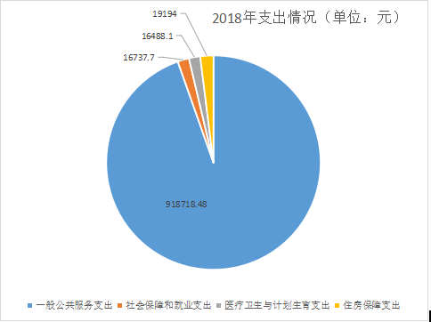 2018年支出情況